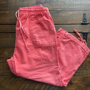 Vintage Ragton Orange Capri Size Small
